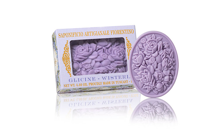 Talianske prírodné mydlo Vistéria 125 g
