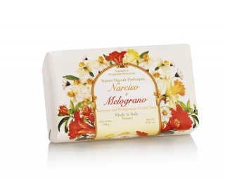 Talianske prírodné mydlo NARCIS A GRANATOVNÍK 250 g